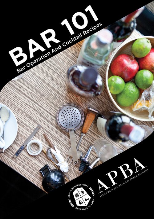 BAR 101: Bar operation and Cocktail Recipes